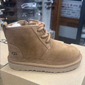 UGG Kids Brown Suede Boots